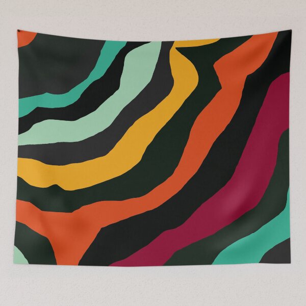 Item preview, Iconic Retro Vintage Zebra Pattern designed and sold by Deutschic.