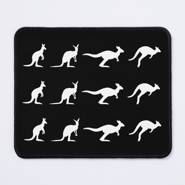 Item preview,  Kangaroo Silhouette Pattern Australian Wallaby designed and sold by MomentumCloset.