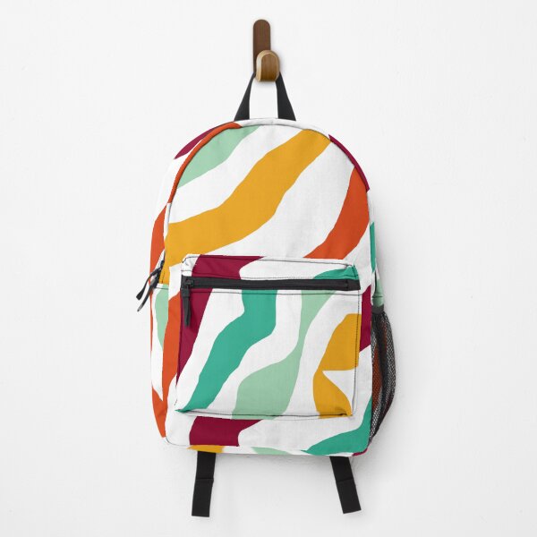 Item preview, Colorful Retro Vintage Zebra Pattern designed and sold by Deutschic.
