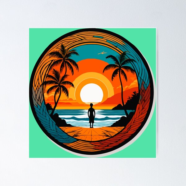Item preview, Surfing Paradise designed and sold by DoceVaga.