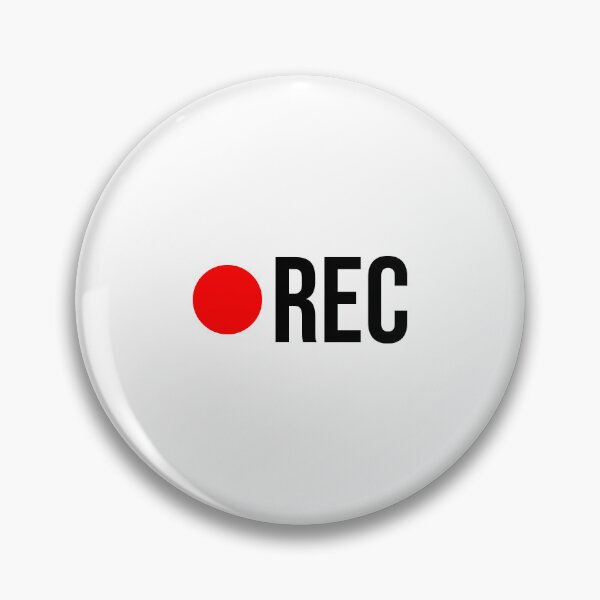 Item preview, Recording Button Sticker designed and sold by Clara-Fischer.