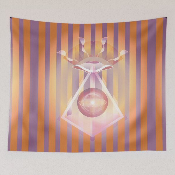 Item preview, Cosmic Observer Striped Pattern designed and sold by TrishAbyss.