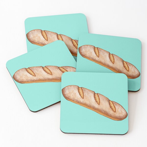 Item preview, Rustic Baguette Sticker designed and sold by Carolyn-Design.