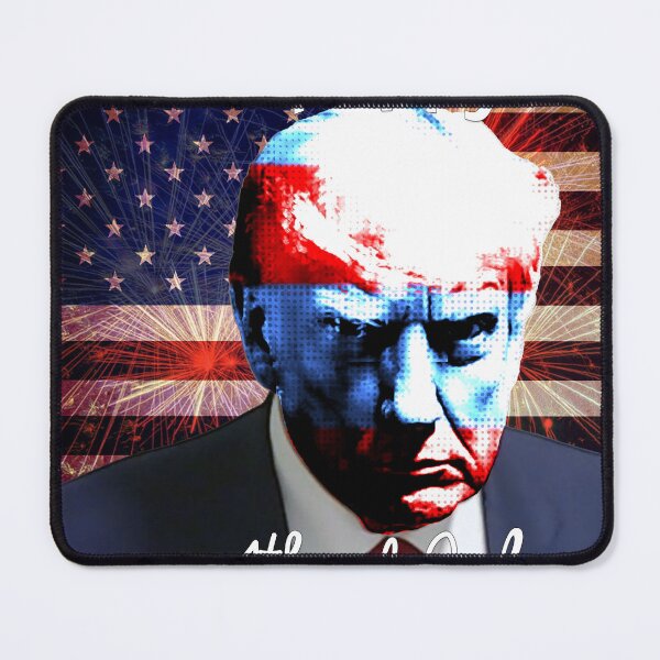 Item preview, 4th of July Trump Mug Shot designed and sold by Mark Mentzer.