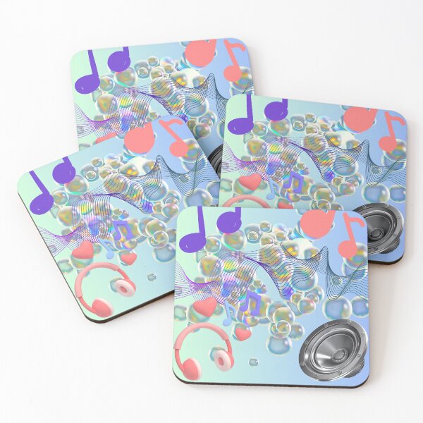 Item preview, Music symbol in different colors designed and sold by MargoMalej.