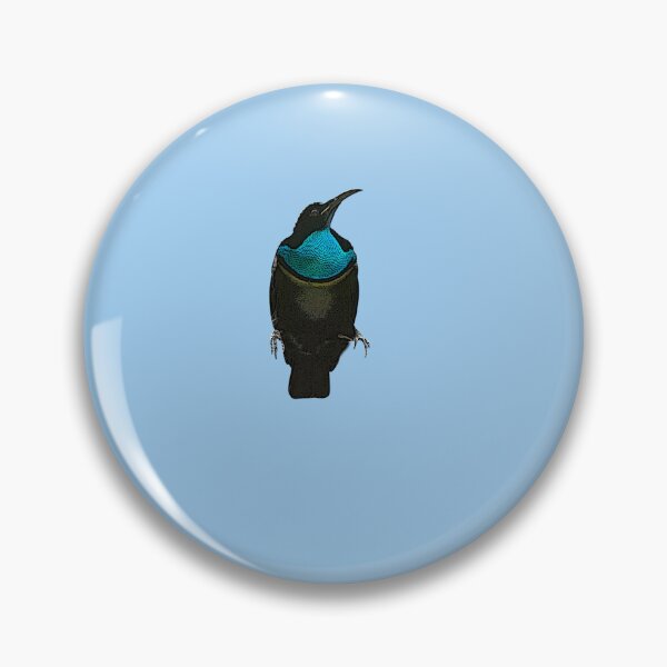 Item preview, Magnificent Riflebird Color Design  designed and sold by designsasstultd.