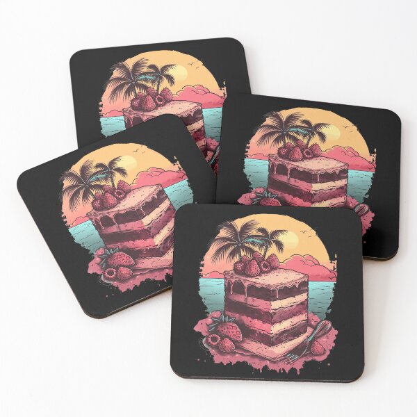 Item preview, life is short eat the cake designed and sold by FluxDesigner.