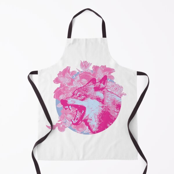 Item preview, Wolf with flowers designed and sold by CaraVendetta.