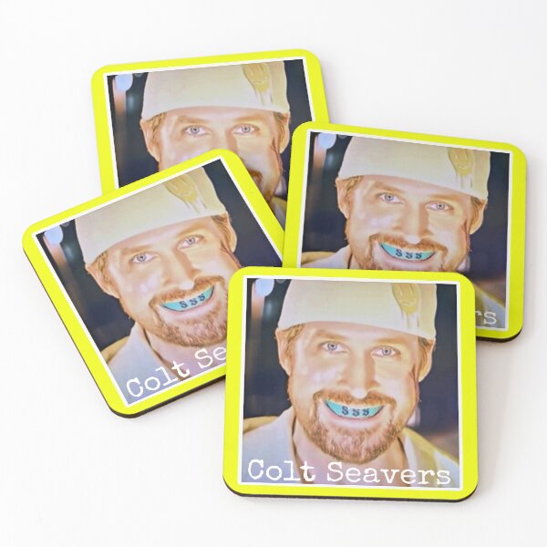 Item preview, Colt Seavers with cash mouth guard designed and sold by Che46.
