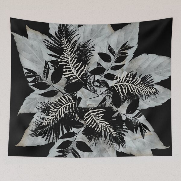 Item preview, Stand Out with Our Elegant Black and Grey Leaf Design designed and sold by TeeAauthenticF.