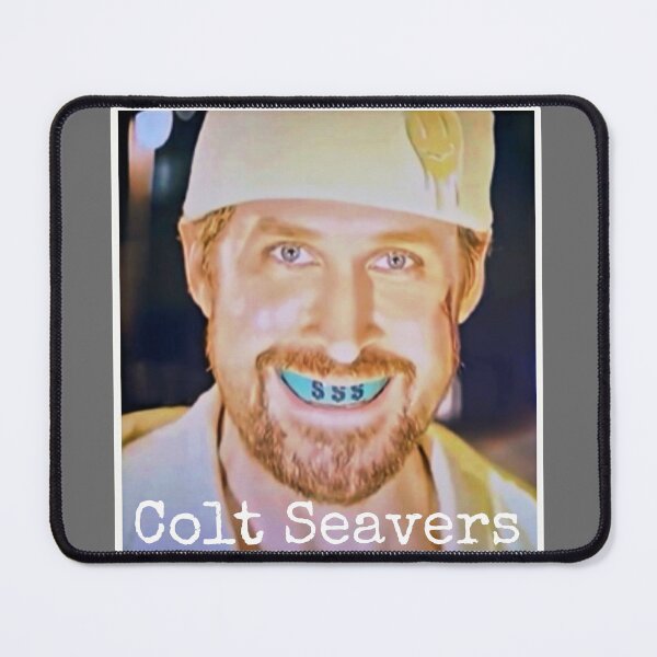 Item preview, Colt Seavers with cash mouth guard grey designed and sold by Che46.