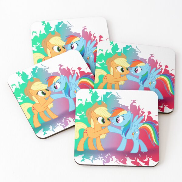 Item preview, Apple jack and rainbow dash (Color) designed and sold by lucifurzrt.