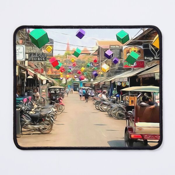 Item preview, Pub Street in Siem Reap designed and sold by Rebecca Herranen.