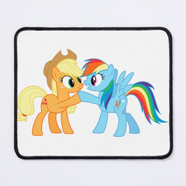 Item preview, Apple jack and rainbow dash (no color) designed and sold by lucifurzrt.