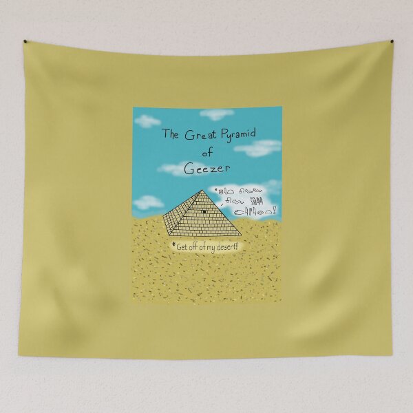 Item preview, The Great Pyramid of Geezer designed and sold by Pumpkiboo.