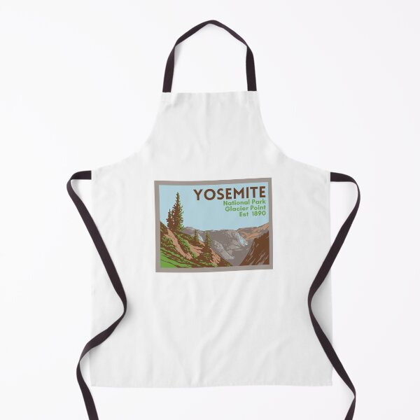 Aperçu de l'œuvre T-shirt Glacier Point du parc national d'État de Yosemite créée et vendue par ThinkNature!.