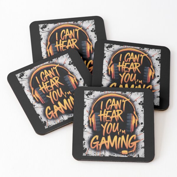 Item preview, I Can't Hear You I'm Gaming Funny Gifts For Gamers designed and sold by Eliksir.