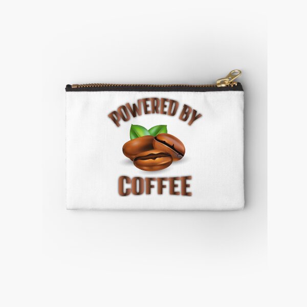 Item preview, Copy of Powered By Coffee Funny Coffee Quotes - Coffee Lovers designed and sold by FYS-Arte-Style.