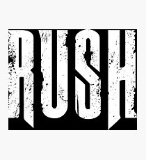 Rush! Photographic Print