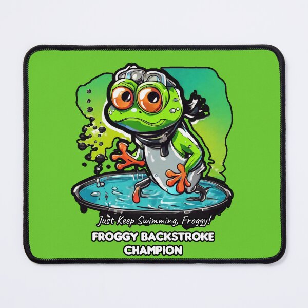 Item preview, Frolicking Froggy: Adorable Swim Moments designed and sold by CoolEnthusias.