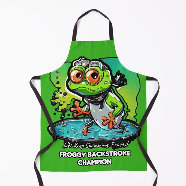 Item preview, Frolicking Froggy: Adorable Swim Moments designed and sold by CoolEnthusias.