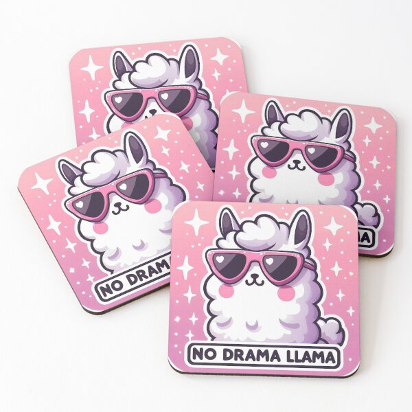 Item preview, No drama llama designed and sold by Vkinsify.