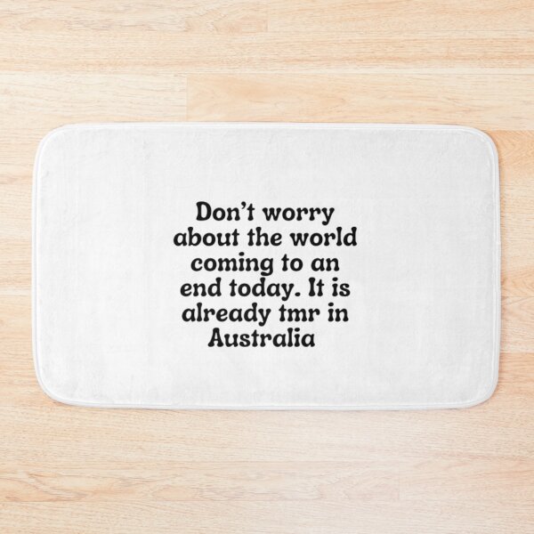 Item preview, It's Already Tmr In Australia designed and sold by WifiJW0526.