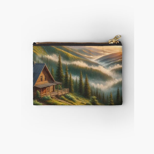 Item preview, Sunrise In The Valley Cabin designed and sold by CL JOHNSON.