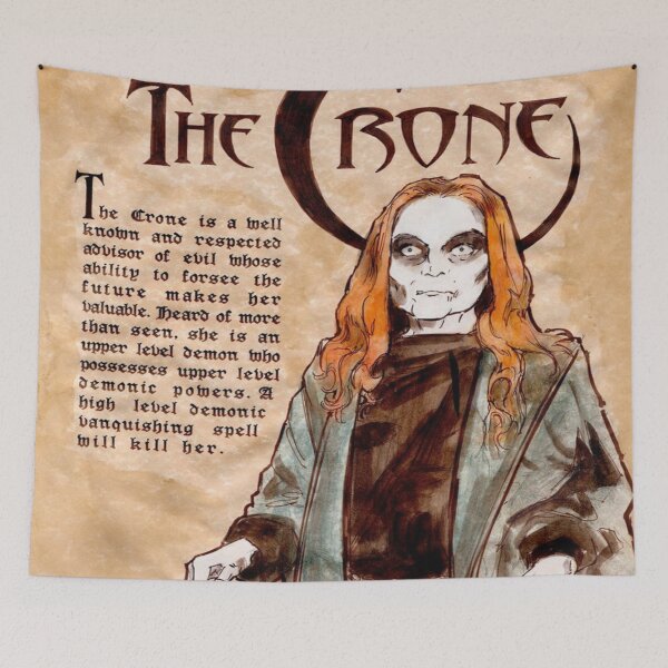 Item preview, The Crone designed and sold by PrescottManor.