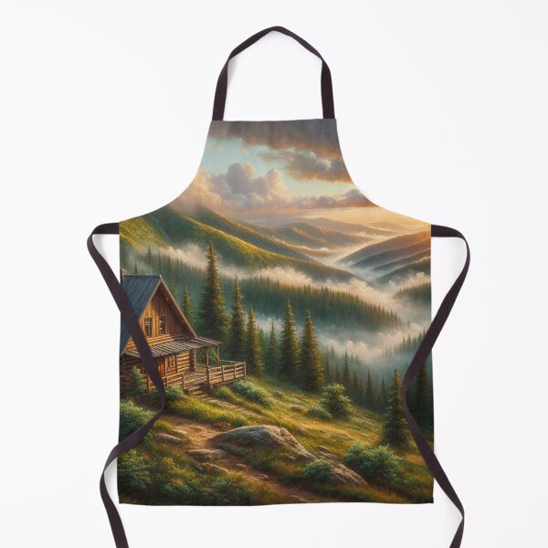 Item preview, Sunrise In The Valley Cabin designed and sold by CL JOHNSON.