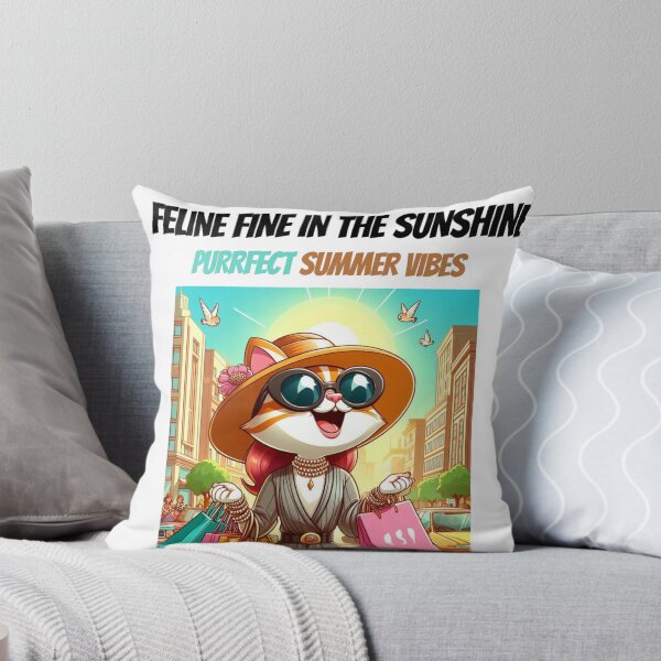 Item preview, Feline Fine in the Sunshine designed and sold by martaroo.