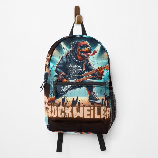 Item preview, Rottweiler dog... Super ROCKWEILER in concert. designed and sold by Sublime Infinito.
