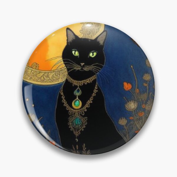 Item preview, Abstract Black Cat Art designed and sold by TheDarkWardrobe.