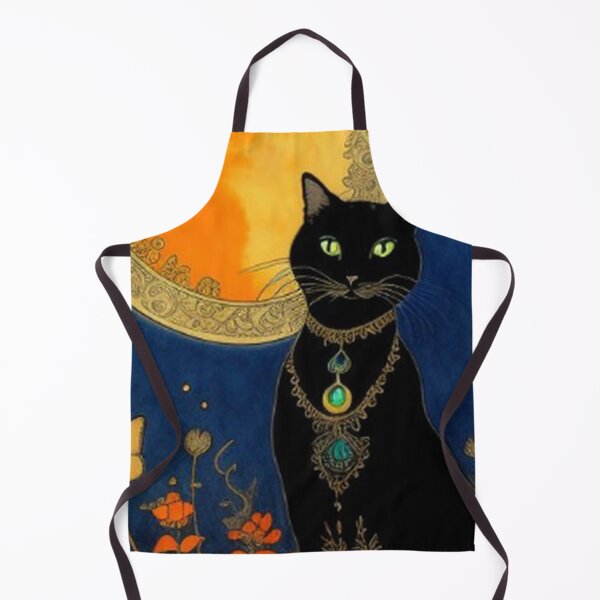 Item preview, Abstract Black Cat Art designed and sold by TheDarkWardrobe.