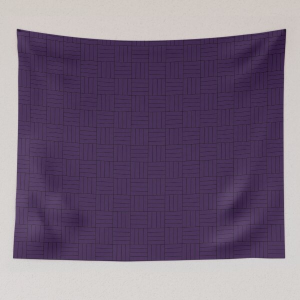 Item preview, Purple & Black Quad Line Stripes Square Sequence Pattern designed and sold by Alchemy-A-La-G.