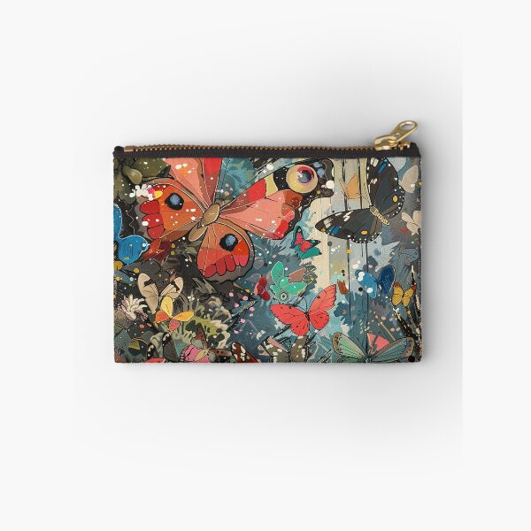 Item preview, Kawaii Anime Butterfly Collage Phone Case for iPhone 15 - Hayao Miyazaki Inspired designed and sold by Kai Wen Designs.