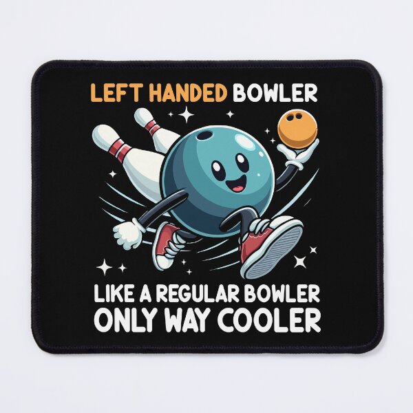 Item preview, Funny Left Handed Bowler Design For Him Her Bowling Lovers designed and sold by Stick-Artistry.