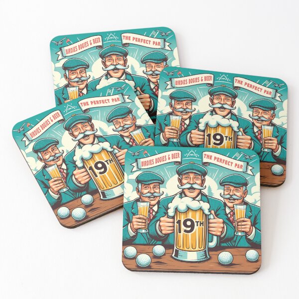 Item preview, Golfer's 19th Hole Glory Birdies Bogies Beer designed and sold by SportsT-Shirts.