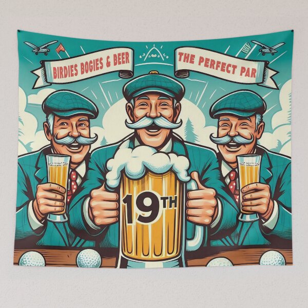 Item preview, Golfer's 19th Hole Glory Birdies Bogies Beer designed and sold by SportsT-Shirts.