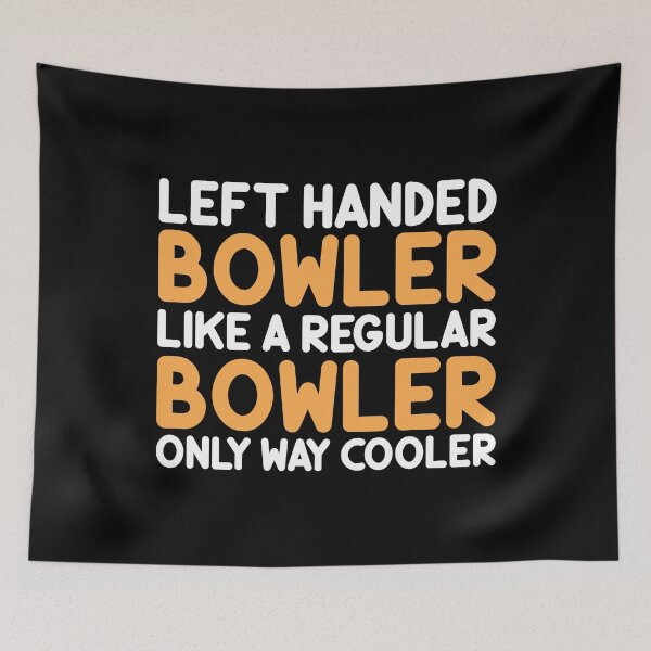 Item preview, Funny Left Handed Bowler Design For Him Her Bowling Lovers designed and sold by Stick-Artistry.