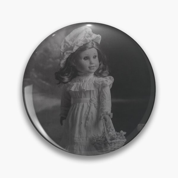 Item preview, Vintage-Style Doll Portrait - Rebecca with flower basket designed and sold by KaraleeLS.