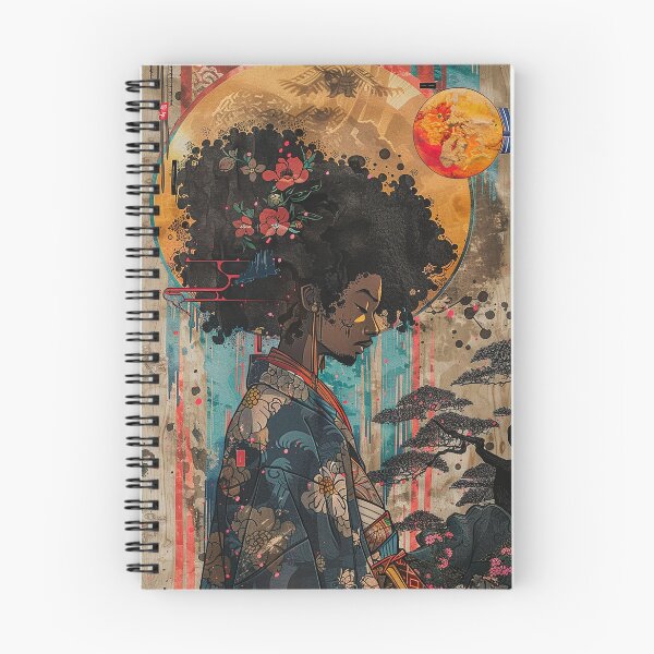 Item preview, Colorful Afro Man Anime Phone Case Inspired by Hayao Miyazaki designed and sold by Kai Wen Designs.