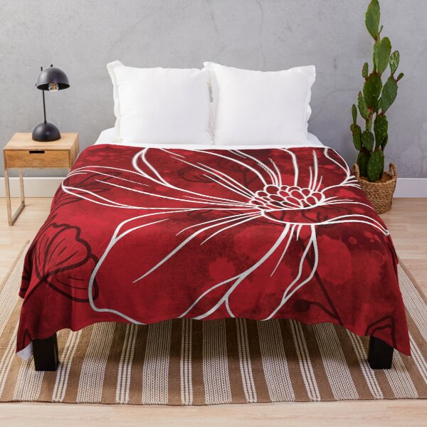 Item preview, Flower Splash in Red designed and sold by Pixiejim.