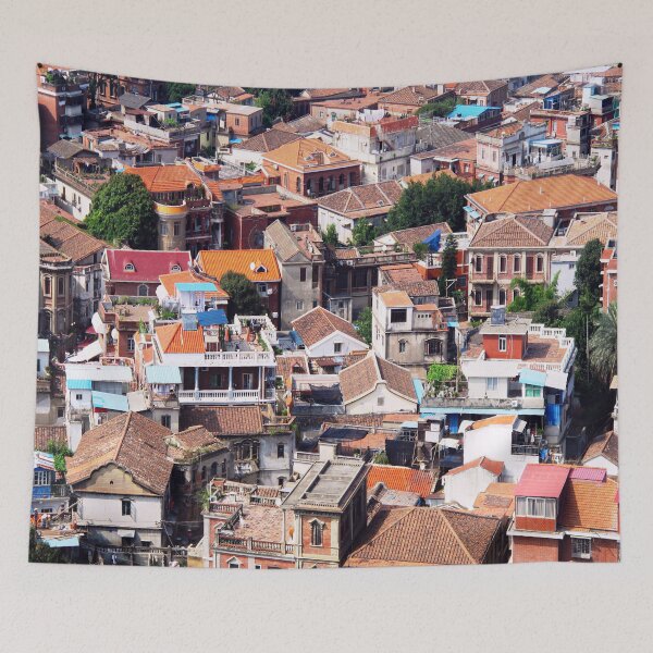 Item preview, Rooftops of Gulangyu designed and sold by Ethna Gillespie.