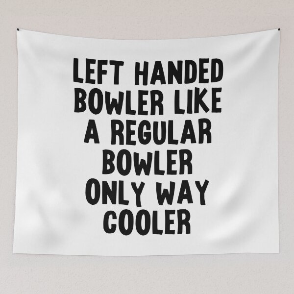 Item preview, Funny Left Handed Bowler Like A Regular Bowler Only Way Cooler Bowling Lovers designed and sold by Stick-Artistry.