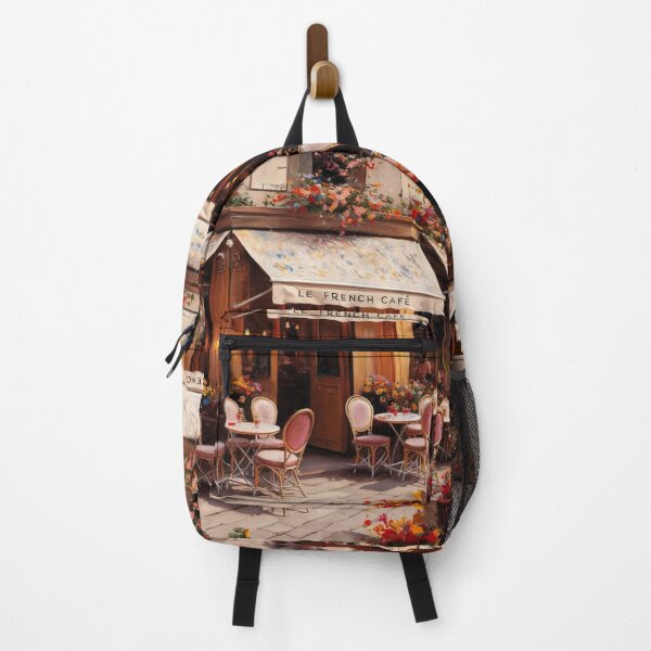 Item preview, “Le French Cafe” | Charming Flower Café de Paris. By Carraann designed and sold by CARRAANN.