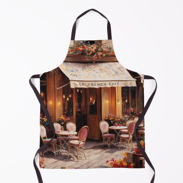 Item preview, “Le French Cafe” | Charming Flower Café de Paris. By Carraann designed and sold by CARRAANN.