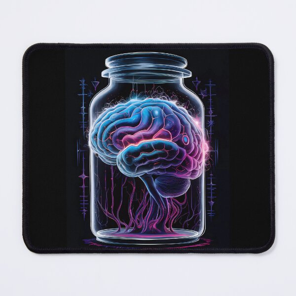 Item preview, Neurodivergent Brain in a Jar Sticker, Colorful Neurodiversity Decal, Laptop and Water Bottle Decoration, Inclusive Support Symbol designed and sold by WatermelonPink.