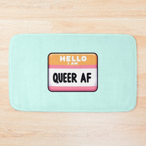 Item preview, Hello I am Queer AF designed and sold by Vkinsify.