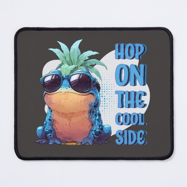 Item preview, Funky Frog - Hop on the Cool Side designed and sold by oddfolio.